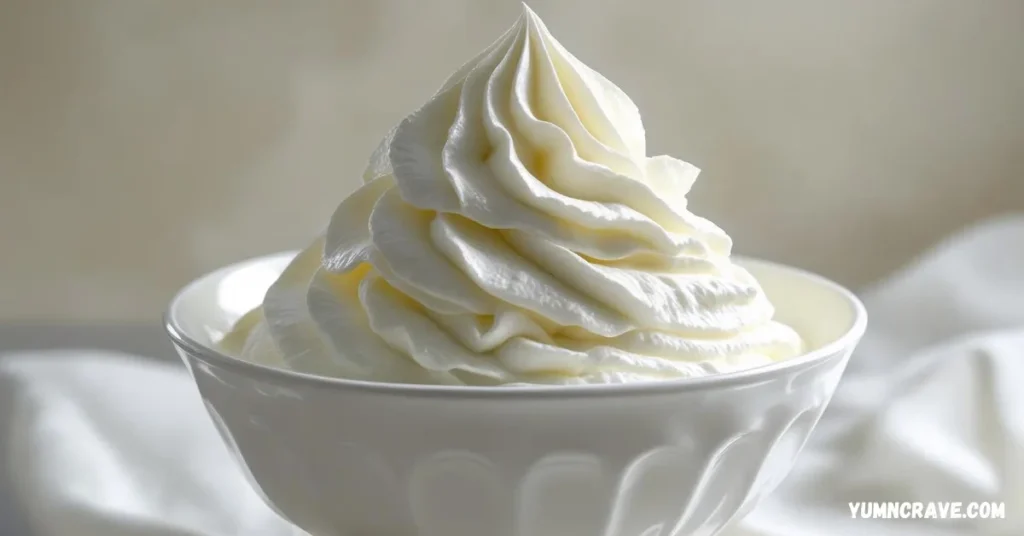 whipped cream