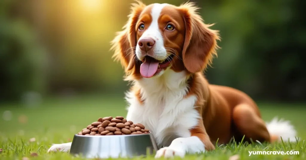 best brittany spaniel dog food