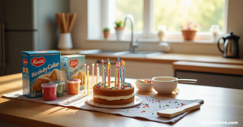birthday cake kits