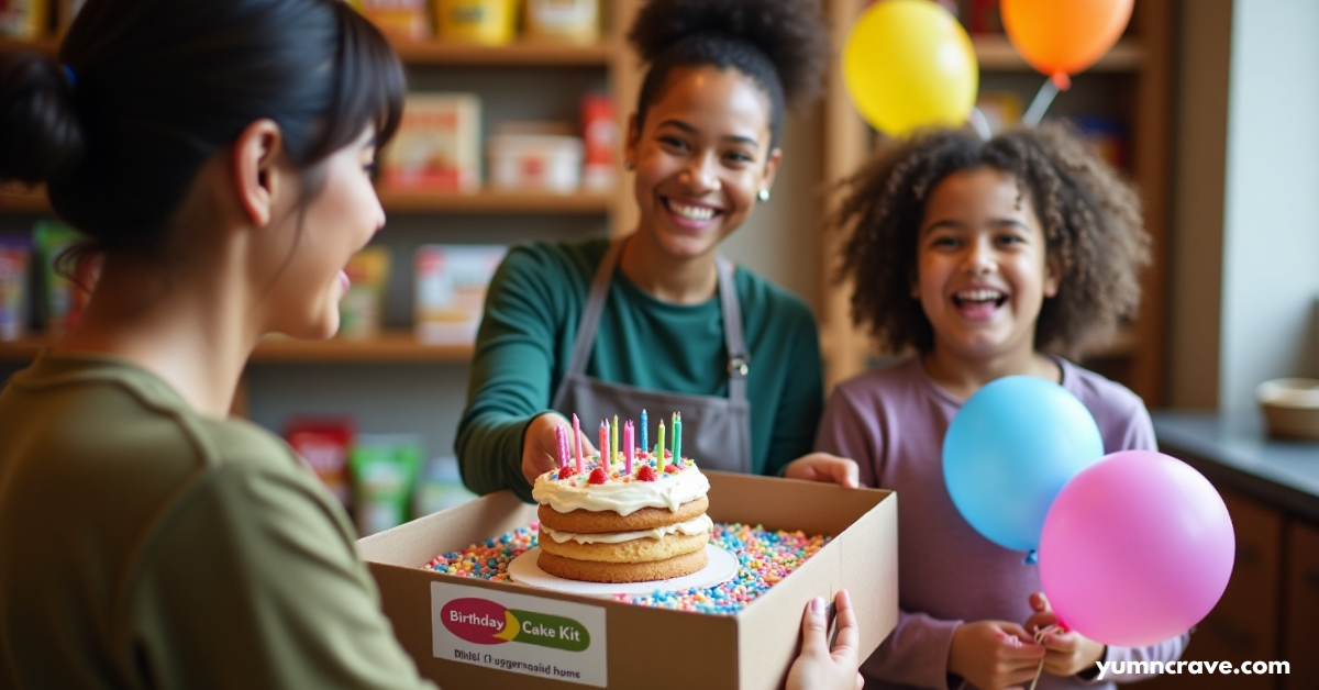 why food pantries started offering birthday cake kits